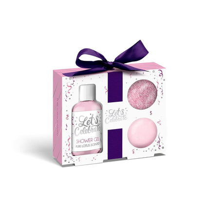 Source balance bad geschenkset celebrate showergel fizzer