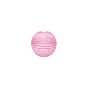 Lampion lichtroze rond | 2 stuks