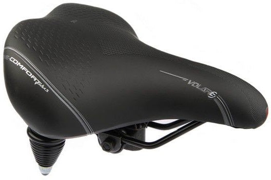 Selle Bassano Saddle Bassano XXL Double Spring Negro