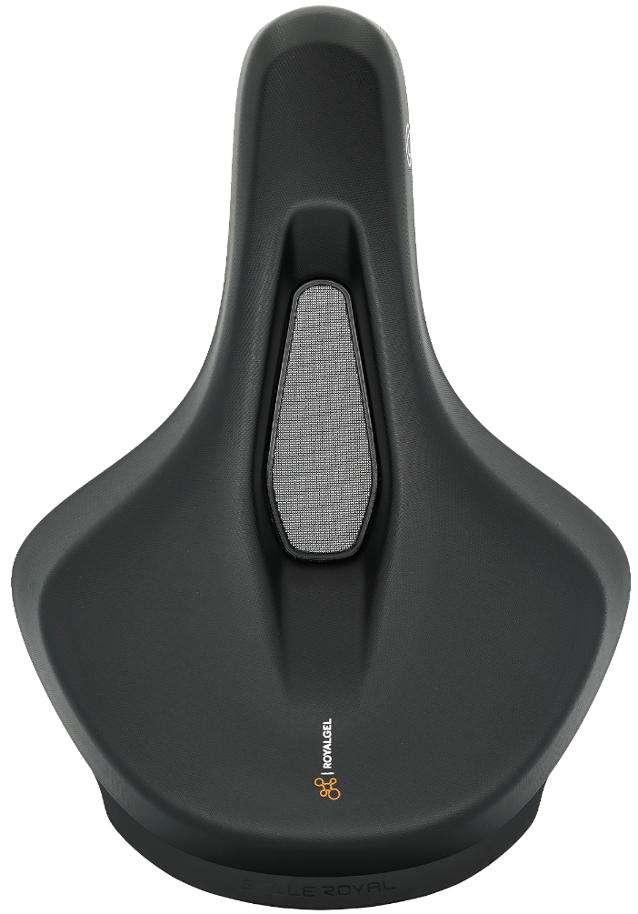 Selle Royal Rower Saddle Selle on Open Moderate All Journeys Black