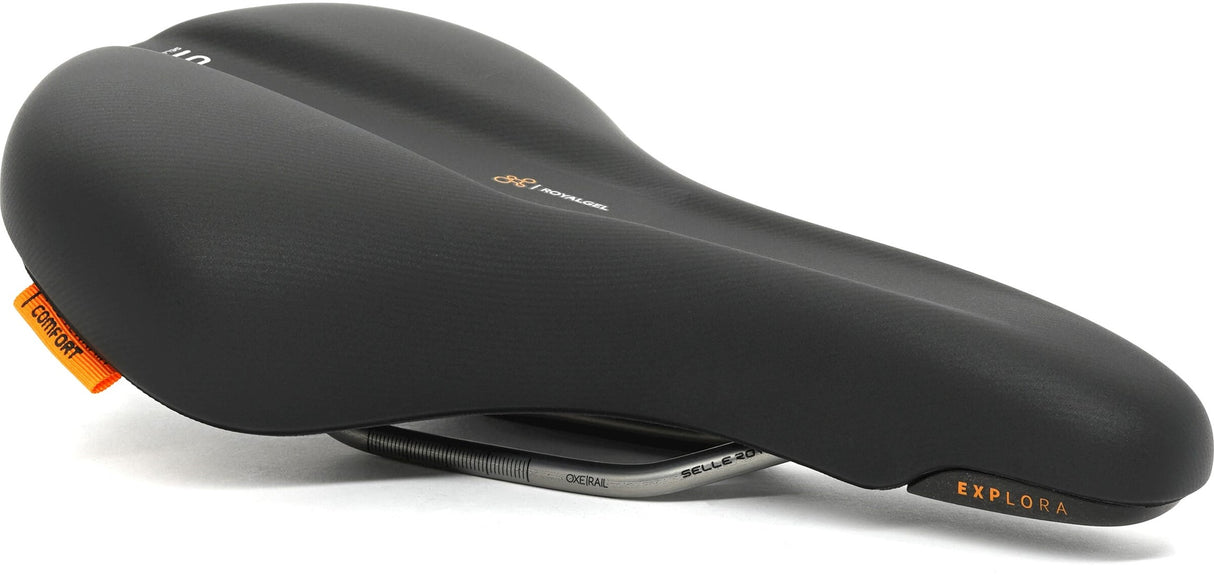 Saddle Selle Royal Explora Athletic Black (kort)