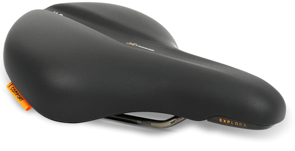 Saddle Selle Royal Explora zrelaksowana czarna (karta)