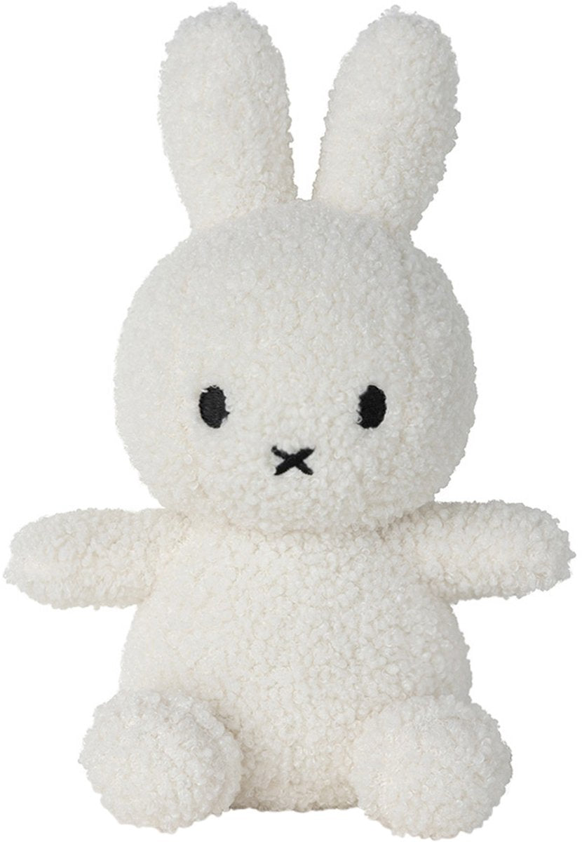 Bon ton toys nijntje - tiny teddy knuffel - 23 cm - cream