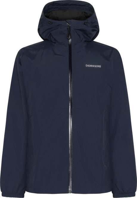 Didriksons dario usx jkt 2 unisex outdoorjas - dark night blue