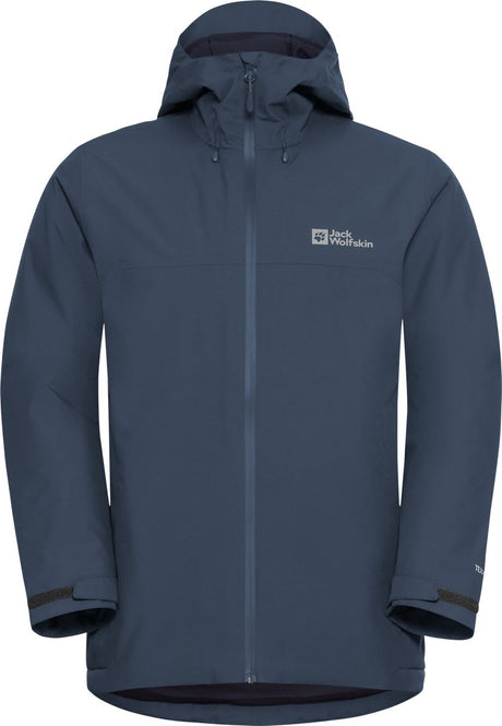 Jack wolfskin wisper insulated midnight sky winterjas heren m