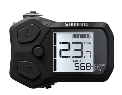 Shimano-Schritte zeigen SC-EN500A Electric E-Tube-System an