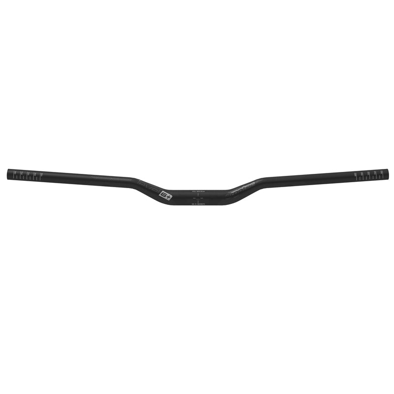 Bar de direction ergotec 30 Confort Ø31,8 mm 30 mm Rise Black Sable Blasted