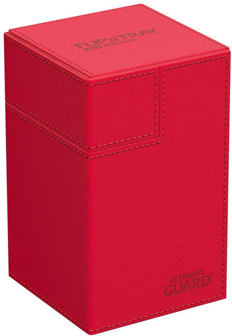 Ultimate guard flip'n'tray 100+ xenoskin - red
