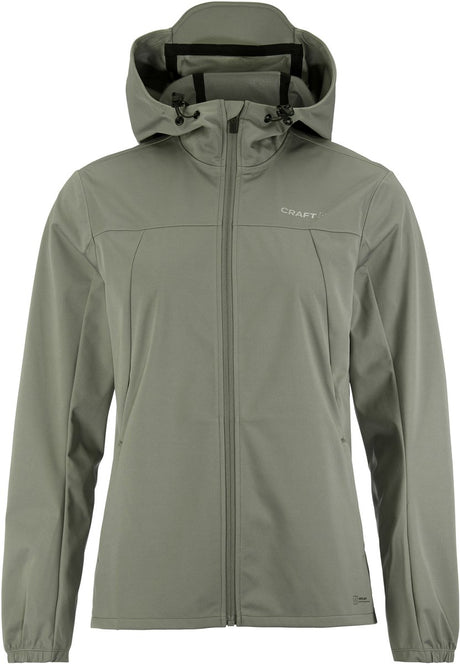 Craft adv essence hydro jacket w dames sportvest - leaf m