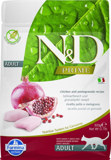 Farmina pet food farmina n d kat prime kip granaatappel adult 300 gram