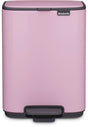 Brabantia bo pedaalemmer - 4 liter - badkamer - lilac pink
