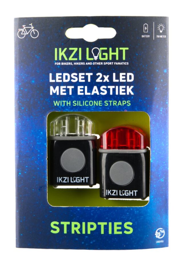 Zestaw oświetlenia Ikzi LED LED Black