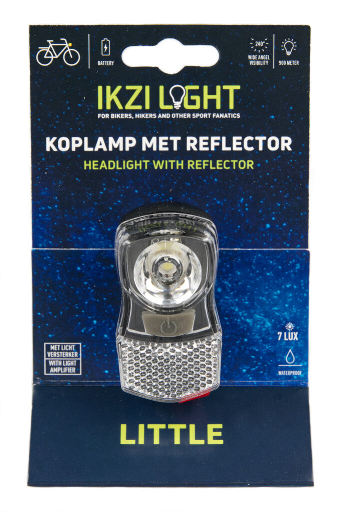 LED -Scheinwerfer Mini kleiner helles 7 -Lux -Kronenschrauben -Batt. Karte