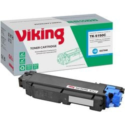 Tonercartridge viking kyocera tk-5150c cyaan 10.000 pagina's
