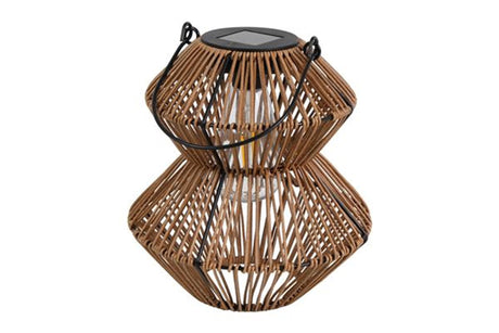 Countryfield solar lantaarn onora-pearl s bruin 8x21x23cm