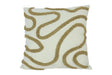 Countryfield kussen luus wit bruin 45x45x7cm