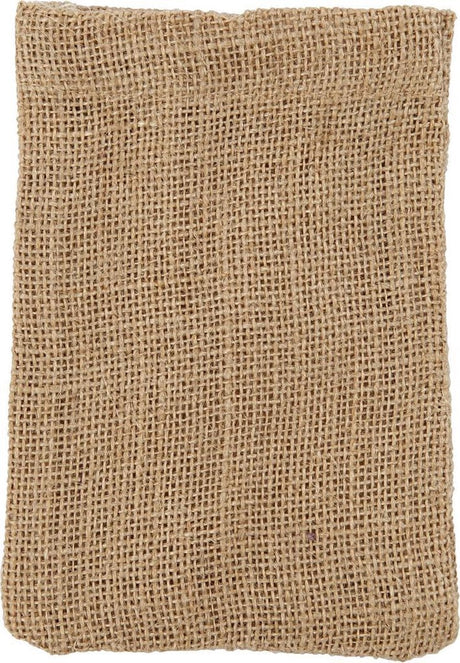 Creativ company jute zakje met trekkoord, 4 stuks