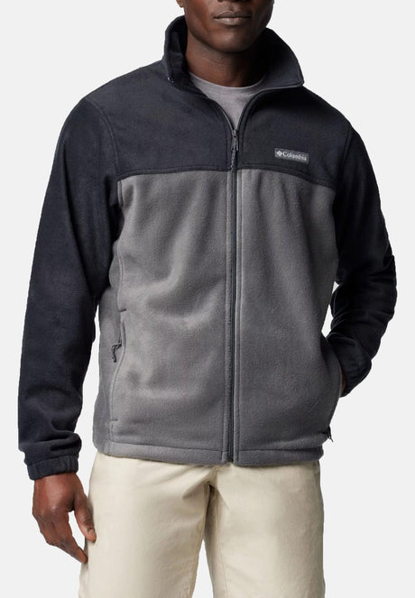 Columbia steens mountain™ full zip 2.0 fleece jas heren - fleece jas met volledige ritssluiting - fleece vest - zwart - maat xl