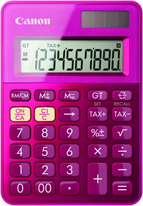 Canon ls-100k desktop basisrekenmachine roze