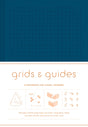 Grids guides (navy): a notebook for visual thinkers