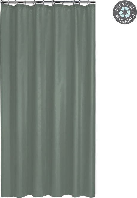 Sealskin cosima - douchegordijn 180x200 cm - 70% gerecycled peva - groen