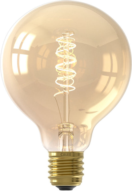 Calex lichtbron g globe - glas - goud - 0 x 0 x 0 cm (bxhxd)
