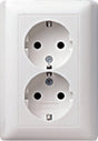 Gira standaard 55wandcontactdoos (schakelmateriaal)78803