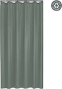 Sealskin cosima - douchegordijn 120x200 cm - 70% gerecycled peva - groen