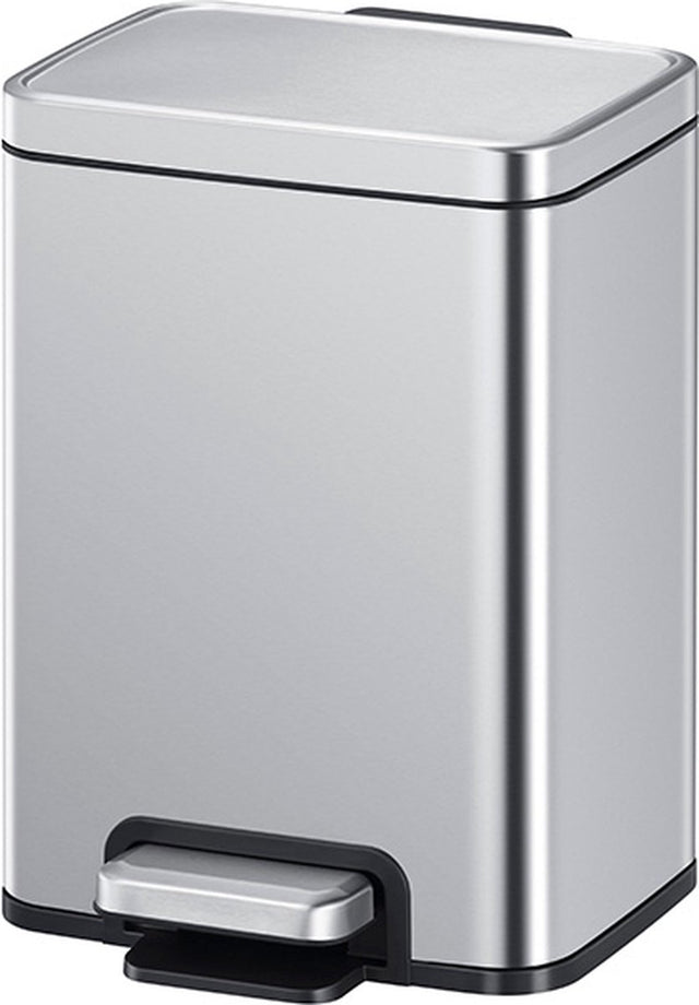 Eko - madison pedaalemmer 6 liter - stainless steel plastic - misty mat rvs - prullenbak