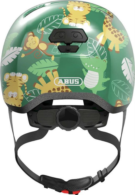 Abus skurb kid - fietshelm - kinderen green jungle s (45 - 50 cm) s