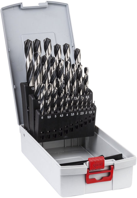 Bosch hss pointteq serie - boorset - 25 stuks - metaalboren - snelle en precieze boringen