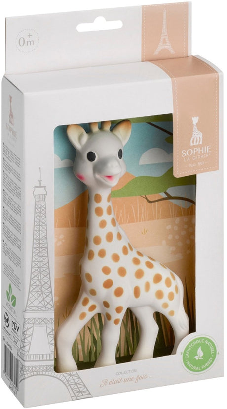 Sophie la girafe sophie de giraf - bijtspeeltje - bijtspeelgoed - baby speelgoed - kraamcadeau - babyshower cadeau - in wit geschenkdoosje - 100% natuurlijk rubber - vanaf 0 maanden - 17 cm