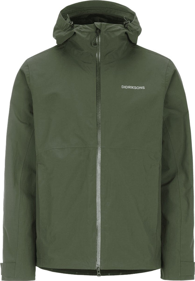 Didriksons trien usx jacket 2 heren outdoorjas - deep green l