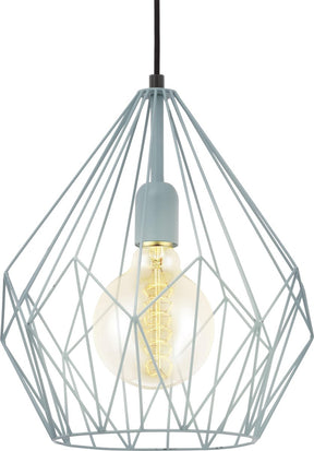 Eglo carlton hanglamp - e27 - ø 31 cm - munt