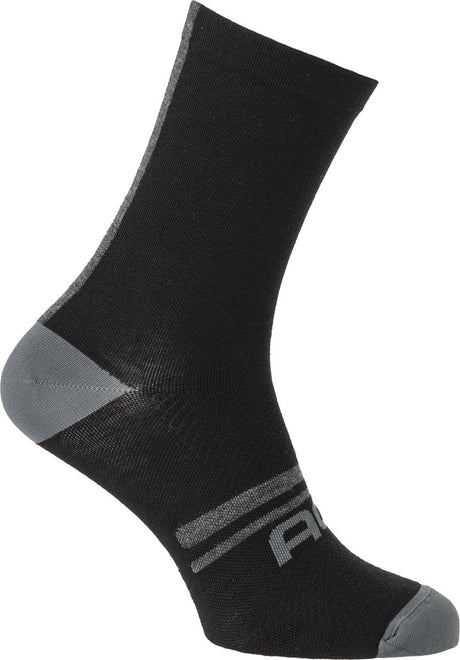 Agu winter fietssokken - sportsokken - merino wol - unisex - zwart - 22cm hoog - ademend en sneldrogend - comfortabel voetbed - s m 38-42