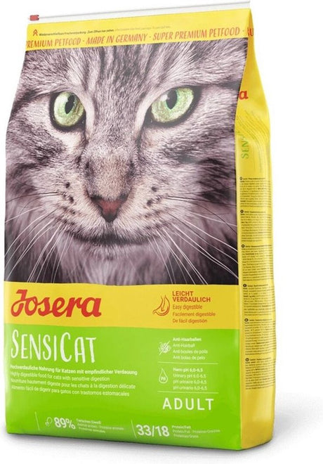 Josera sensicat - kattenvoer - kieskeurig - gevoelige maag - 10 kg
