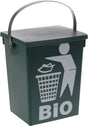 Merkloos sans marque bioafvalbox - groen - 5 liter