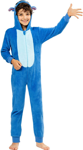 Riethmuller onesie stitch kind official blauw - maat 104