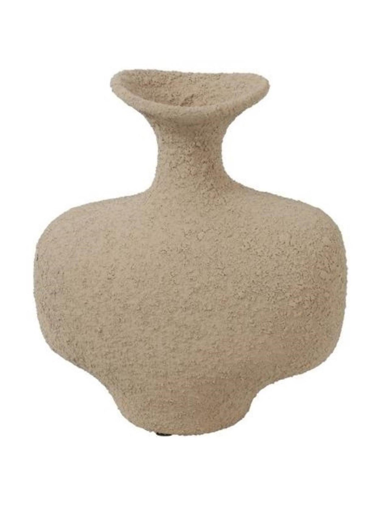 Country field countryfield vaas tania taupe aardewerk 18x12x20cm