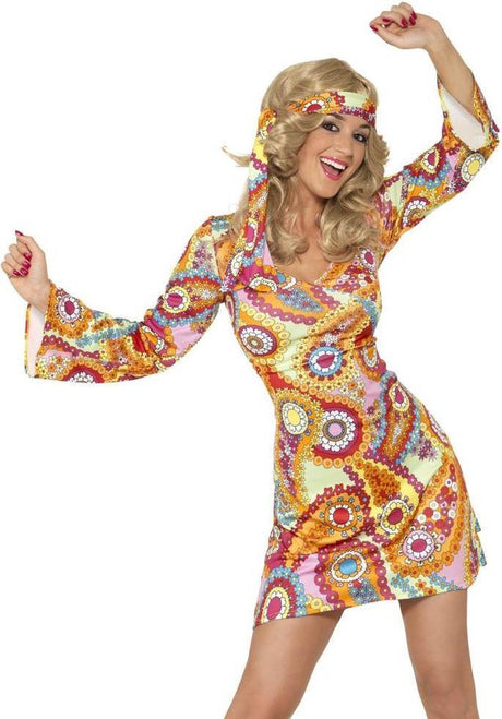 Smiffys dressing up costumes | costumes - 60s groovy - 1960s hippy costume l