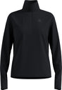 Odlo essential thermal midlayer 1 2 zip dames - zwart - maat l
