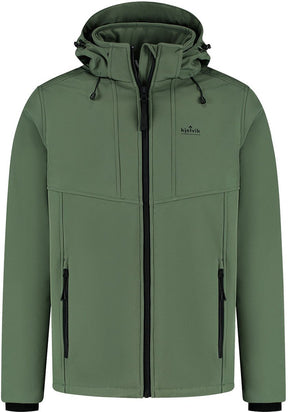 Kjelvik ted heren outdoorjas - licht groen