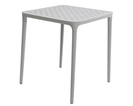 Tafel porto kunststof 65x65x70cm grijs