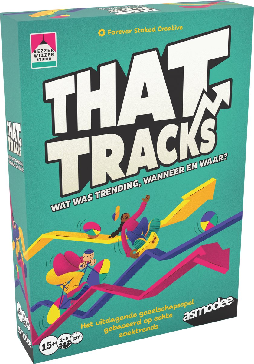 Bezzerwizzer that tracks - gezelschapsspel - trends kennis - partyspel