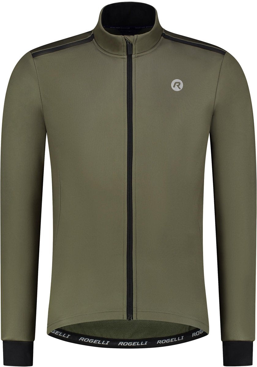 Rogelli core fietsjas - winterjack heren - comfort fit - green - maat xxl