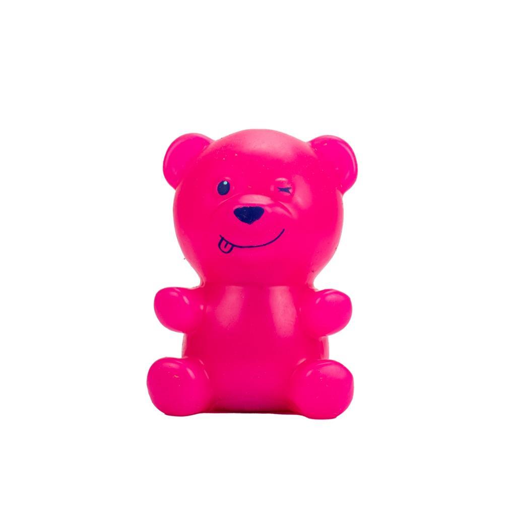 Animali dritti Gummymals Gummy Bear 12 cm + luce e suono rosa