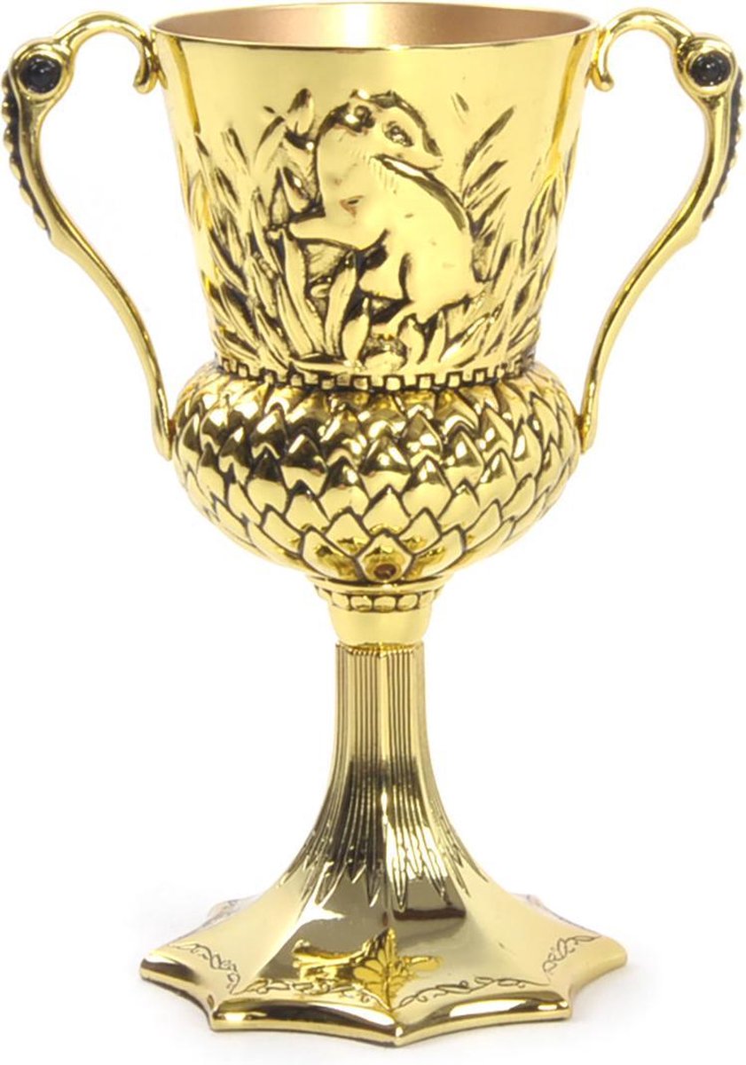Noble collection the harry potter verzamelobject replica the hufflepuff cup goudkleurig