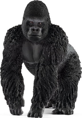 Schleich wild life - mannetjesgorilla - speelfiguur - kinderspeelgoed voor jongens en meisjes - 3 tot 8 jaar - 14770