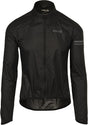 Agu essential - windjack - fietsjack - heren - l - zwart - lichtgewicht - waterafstotend - opvouwbaar - reflecterend
