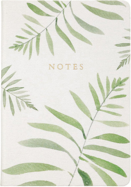 Eccolo notitieboek - linen fern - lijn - ca15x20cm - ec-hc401c